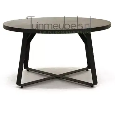 Tuintafel Vita Braga Ø140 cm - antraciet