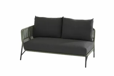 Antara Loungeset (incl. Valetta-salontafel) - Groen - Bank 1, Taste by 4 Seasons Outdoor, Tuincentrum Outlet