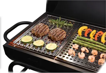 BBQ GRILPLAAT 2STS RVS sfeer, Koopman International, tuincentrumoutlet