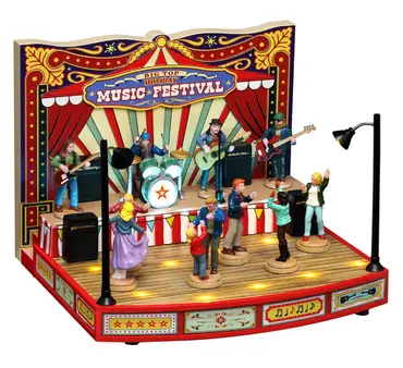 Big top holiday music festival with 4.5