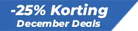 Black Friday 2025 25% korting