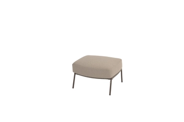 Capalbio footstool terre with cushion