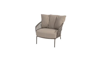 Capalbio living chair terre with 2 cushions