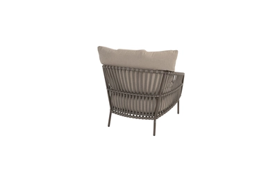 Capalbio living chair terre with 2 cushions achterkant, 4 Seasons Outdoor, tuincentrumoutlet.com