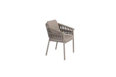 Catalana dining chair cloud met 2 kussens zijkant rechts, 4 Seasons Outdoor, Tuincentrumoutlet.com