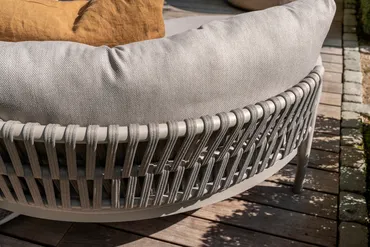 Catalana SET cloud 2-zitsbank + chaise lounge details, 4 Seasons Outdoor, tuincentrumoutlet.com