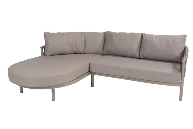 Catalana SET cloud 2-zitsbank + chaise lounge voorkant, 4 Seasons Outdoor, tuincentrumoutlet.com