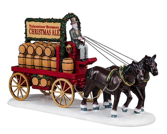 Christmas ale delivery, Lemax, Tuincentrum Outlet