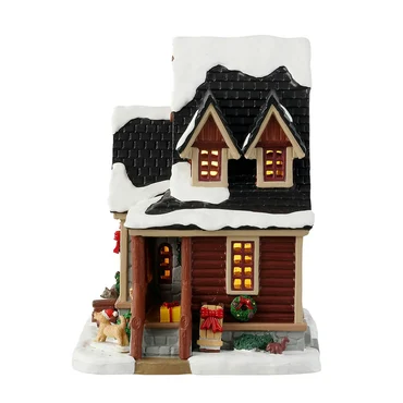 Christmas cabin, Lemax Europe, tuincentrumoutlet