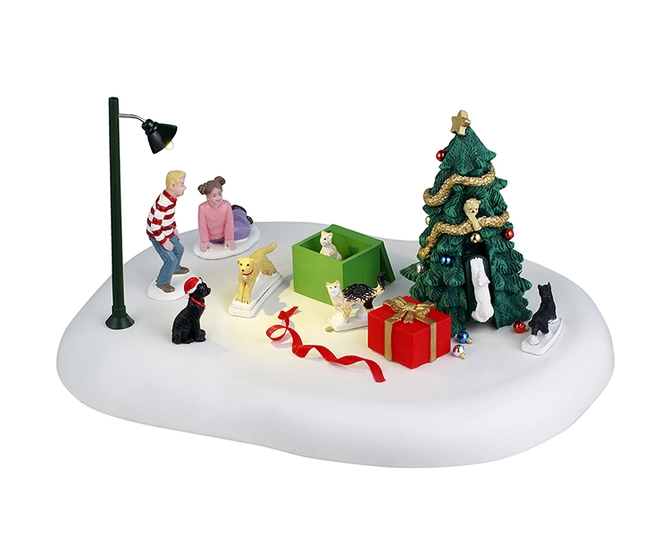 Christmas cats, Lemax Europe, tuincentrumoutlet