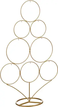 Deco kerstboom l36b16h58cm goud, House of Seasons, tuincentrumoutlet