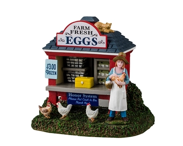 Egg-cellent egg stand, Lemax, Tuincentrum Outlet