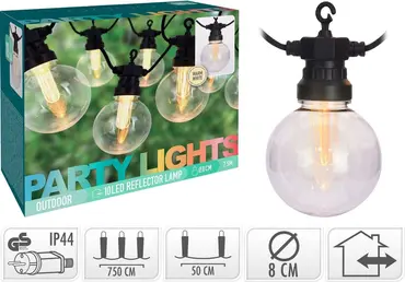 FEESTVERLICHTING 10LED WW, Koopman, tuincentrumoutlet