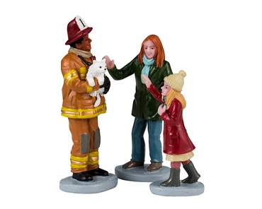 Fireman To The Rescue, Lemax, Tuincentrum Outlet