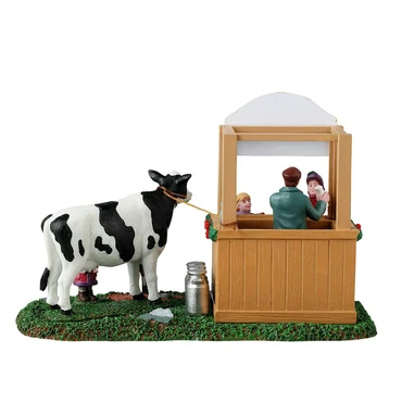 Fresh milk stall achter, Lemax, Tuincentrum Outlet