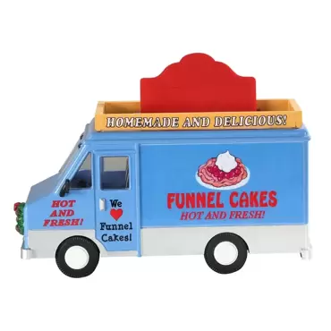 Funnel cakes food truck achterkant, Lemax, tuincentrumoutlet