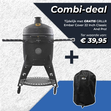 GRLLR Ember Pro | Charcoal Black - Actie, GRLLR, Tuincentrum Outlet