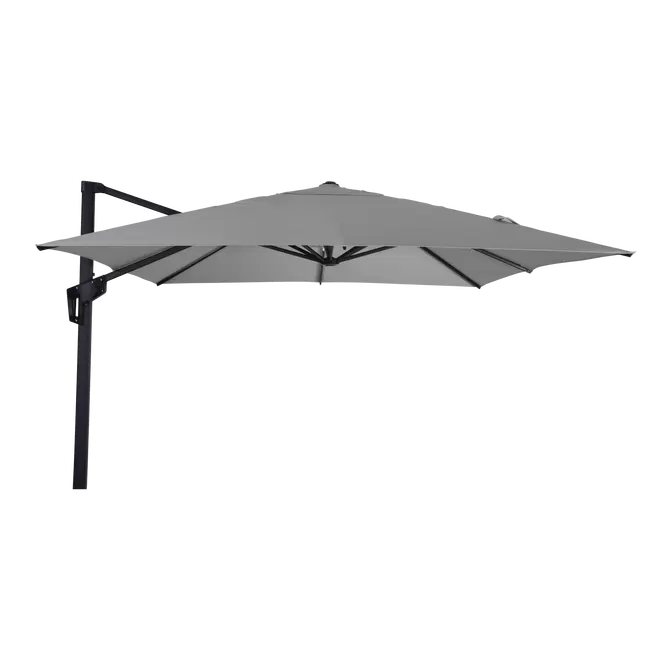 Zweefparasol Libra grijs 2,5x2,5mtr, Lesli Living, Tuincentrumoulet