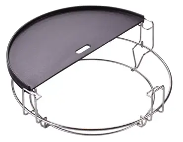 Half Moon Cast Iron Reversible Griddle - Classic Joe ®, Kamado Joe, www.bbqkopen.nl