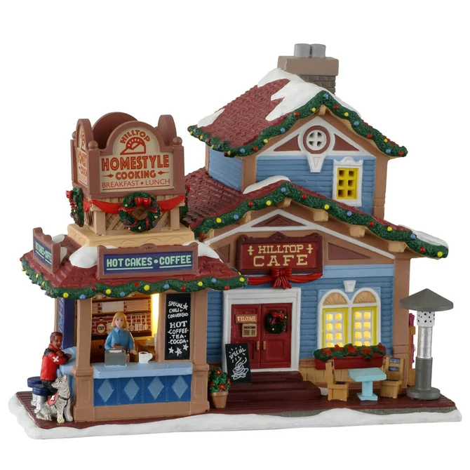 Hilltop Café Lemax Caddington Village Collection 2022, Lemax, Tuincentrum Outlet