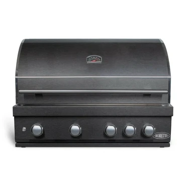 Imperatore Nero Gasbarbecue 4 Burners Built-In Gun Metal, Boretti, Tuincentrum Outlet