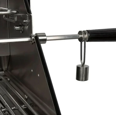 Imperatore Nero Gasbarbecue 4 Burners Built-In Gun Metal detail, Boretti, Tuincentrum Outlet