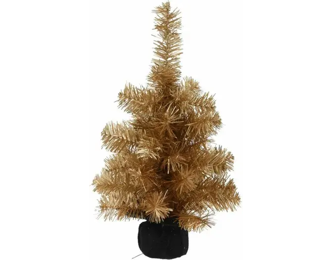 KERSTBOOM GOUD ELECTROPLATED, Koopman, tuincentrumoutlet