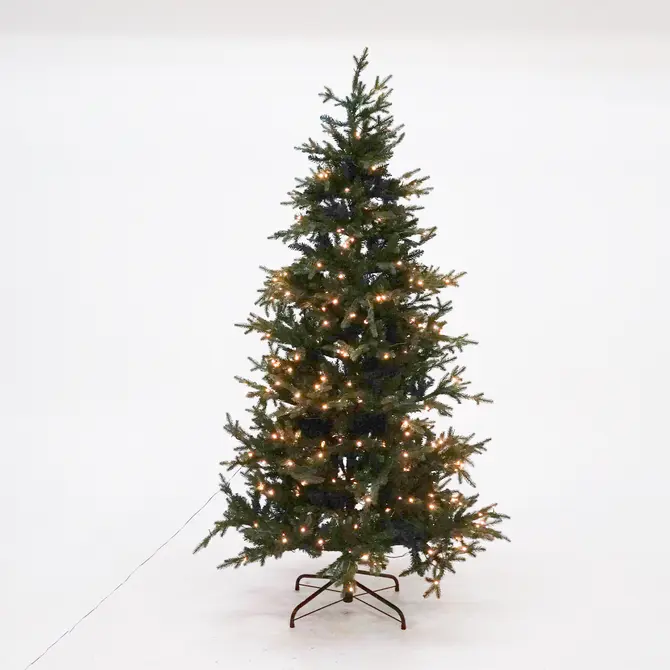 Kerstboom meran 384l d137h215 groen - afbeelding 1