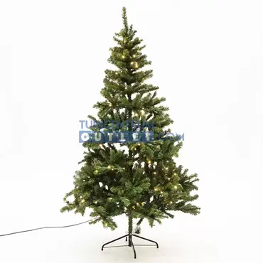 Kunstkerstboom Charlton LED h215xd127 cm, Edelman, tuincentrumoutlet