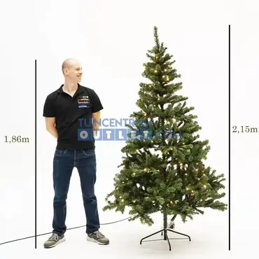 Kunstkerstboom Charlton LED h215xd127 cm 3, Edelman, tuincentrumoutlet