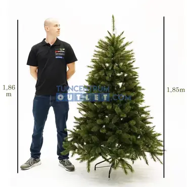 Kunstkerstboom Forest Frosted Pine 185 cm Hoog Groen Triumph Tree 2, Triumph Tree, tuincentrumoutlet