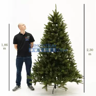 Kunstkerstboom Forest Frosted Pine 230 cm Hoog Groen Triumph Tree 2, Triumph Tree, tuincentrumoutlet