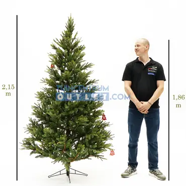 Kunstkerstboom Frasier Fir 215 cm Hoog Groen Black Box Trees 2, Black Box Trees, tuincentrumoutlet