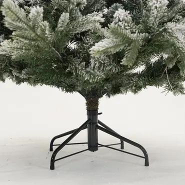 Grandis fir snowy l180cm groen/wit standaard, Everlands, Tuincentrum Outlet