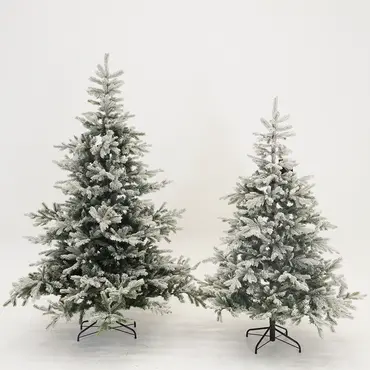 Grandis fir snowy l180cm groen/wit sfeer, Everlands, Tuincentrum Outlet