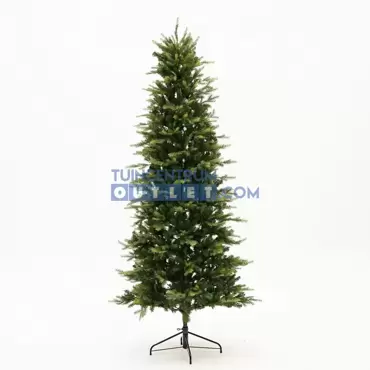 Kunstkerstboom Grandis Slim Fir 240 cm Hoog Groen Everlands