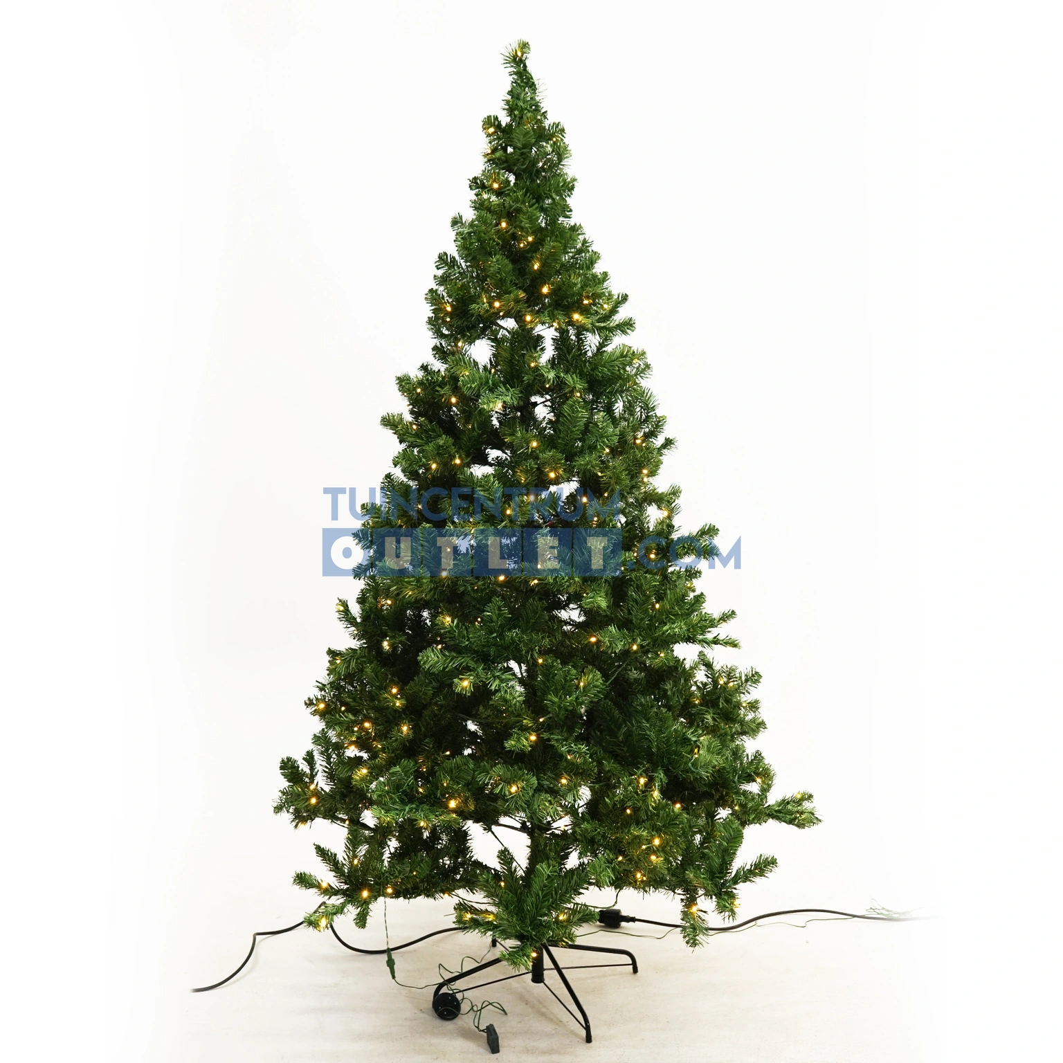 Kunstkerstboom Imperial Pine Prelit 240 Cm Hoog Groen 460 Lampjes ...