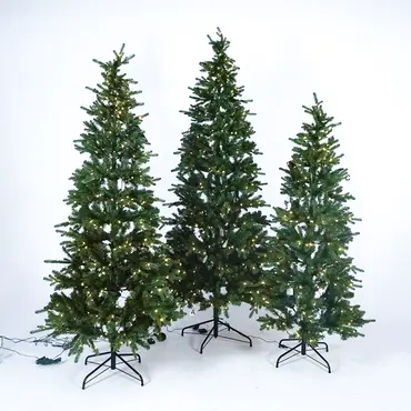 Killington boom fir prelit sfeer d93h180 grn/wwt - Sfeerbeeld, Everlands, Tuincentrum Outlet