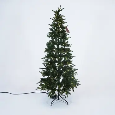 Killington boom fir prelit d103h210 grn/wwt, Everlands, Tuincentrum Outlet