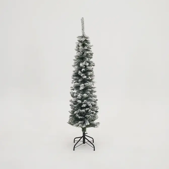 EVERLANDS Pencil pine snowy h150cm groen/wit, Everlands, tuincentrumoutlet