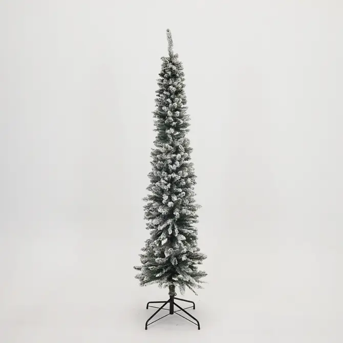 EVERLANDS Pencil pine snowy h210cm groen/wit, Everlands, tuincentrumoutlet