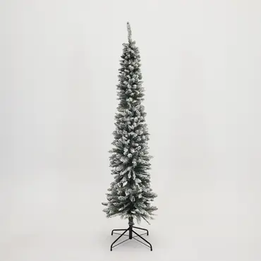 EVERLANDS Pencil pine snowy h210cm groen/wit, Everlands, tuincentrumoutlet