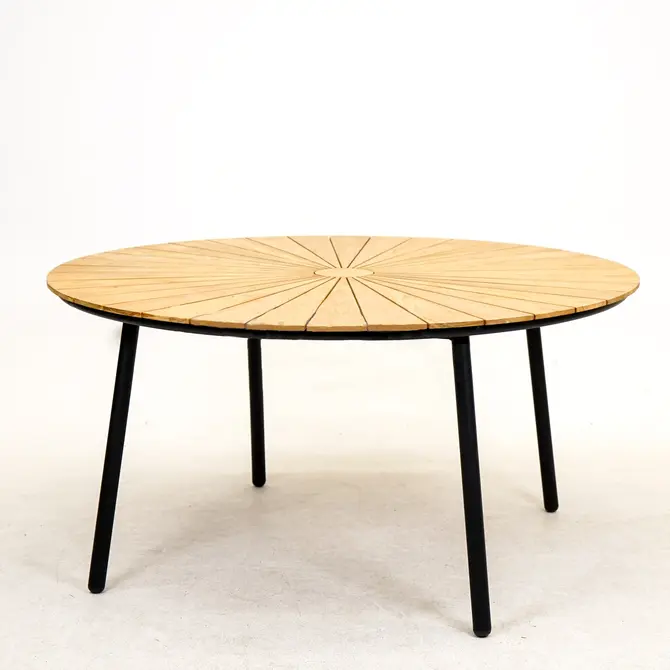 Vita Lavras teaktafel 150 cm, tuincentrumoutlet.com, foto 5