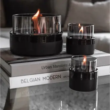 Lilly 10 Black Smoke - Sfeerbeeld, Tenderflame, Tuincentrum Outlet