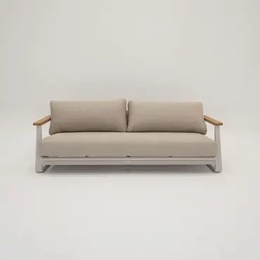 Loungeset Leather II 1 creme/beige, Vita, Tuincentrumoutlet