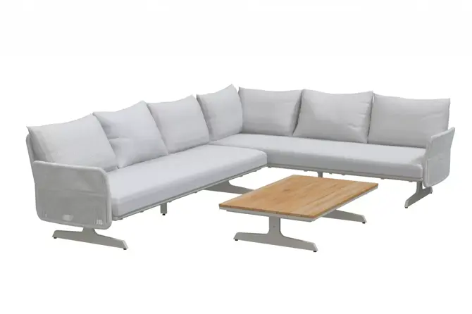 Loungeset Play Panel Frost (2x groot deel) met salontafel - afbeelding 1