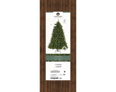 Malmo spruce d157h240cm groen/wit verpakking, Everlands, tuincentrumoutlet