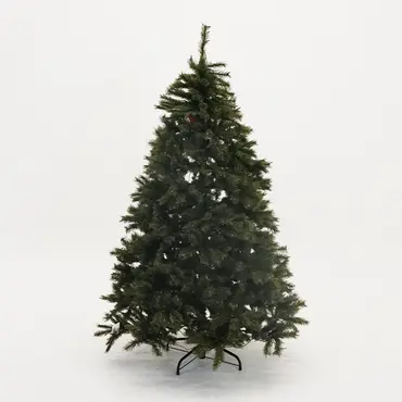 Malmo spruce prelit detail d136h210cm groen/wit verpakking, Everlands, tuincentrumoutlet