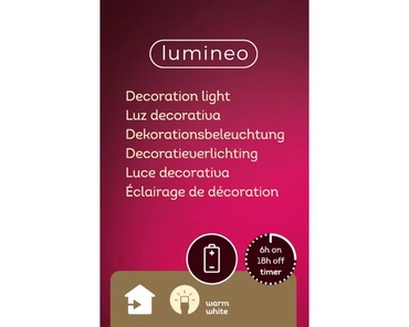 Micro led kerstman l12b25h38cm wwit - afbeelding 3