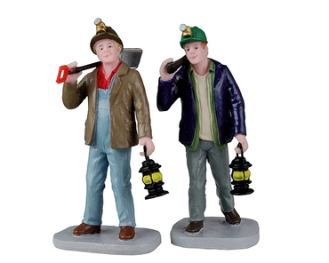 Miners set 2 stuks Lemax Caddington Village Collection 2024